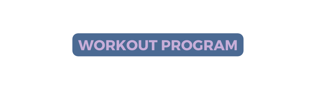 Workout Program